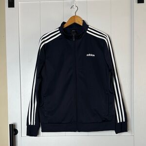 Adidas Unisex Navy Track Jacket Size XL